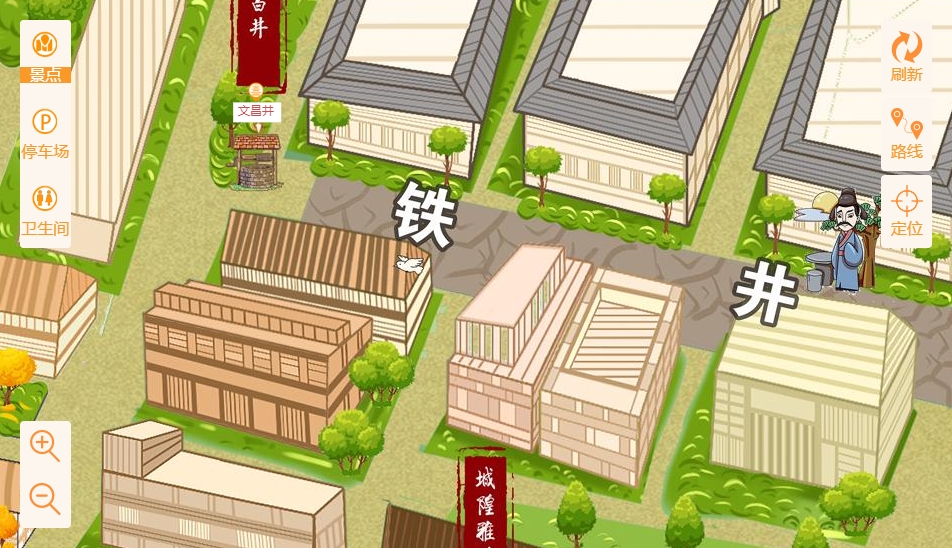 大安镇智慧景区：手绘地图与语音导览的完美融合